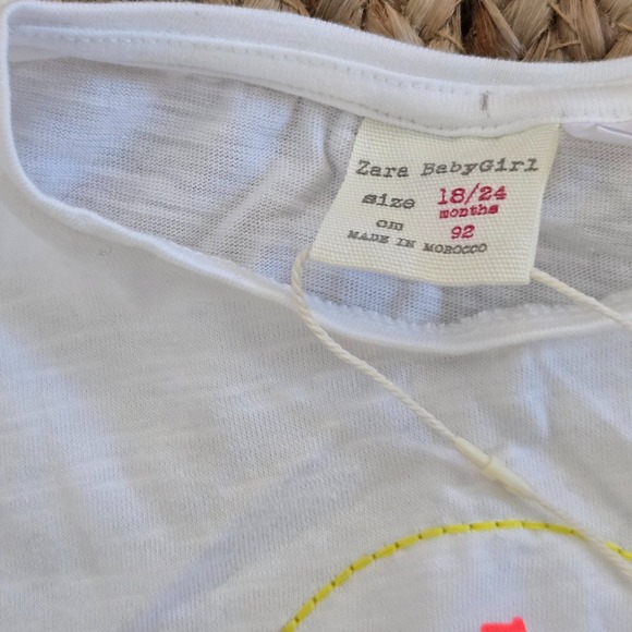 ZARA Toddler Girls Hopscotch Blouse  Size 18-24months NWT - Picture 4 of 4
